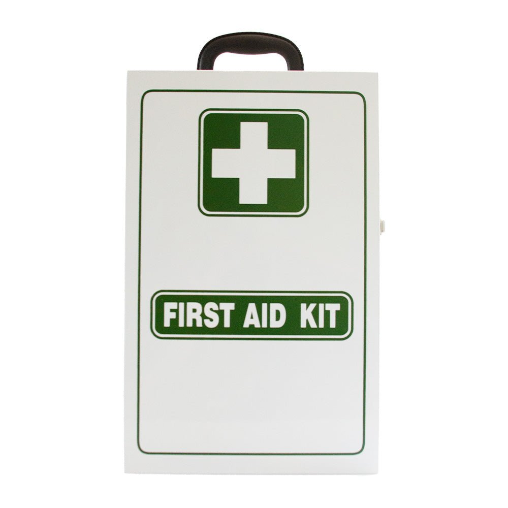 1 - 50 Person First Aid Kit (Metal Wall Mountable Cabinet) - Windsheer