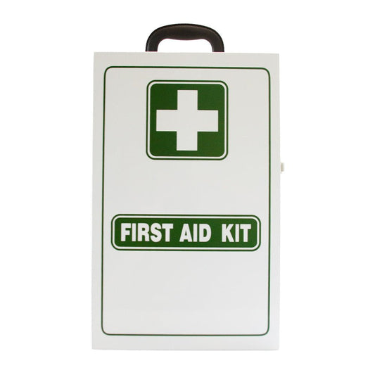 1 - 50 Person First Aid Kit (Metal Wall Mountable Cabinet) - Windsheer