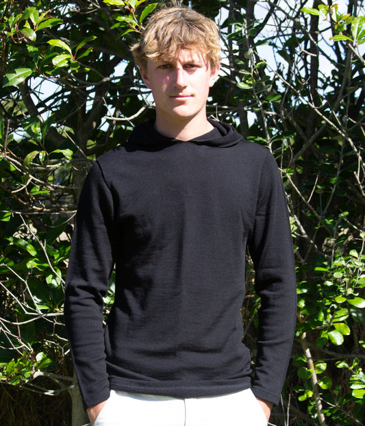 Merino Thermal Long Sleeve Hooded Top